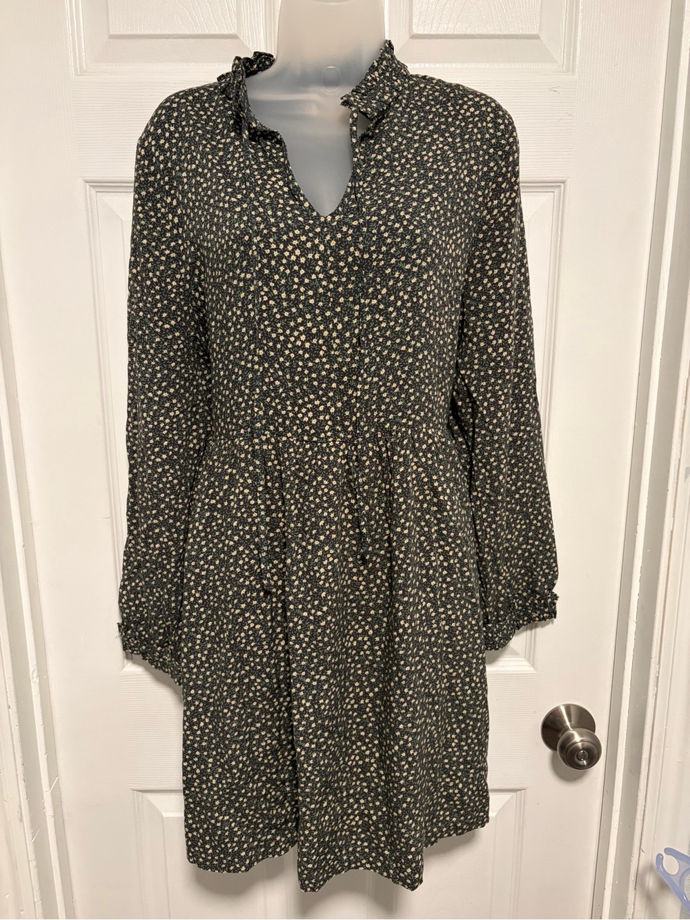 Bohme Floral Long Sleeve Shift Dress